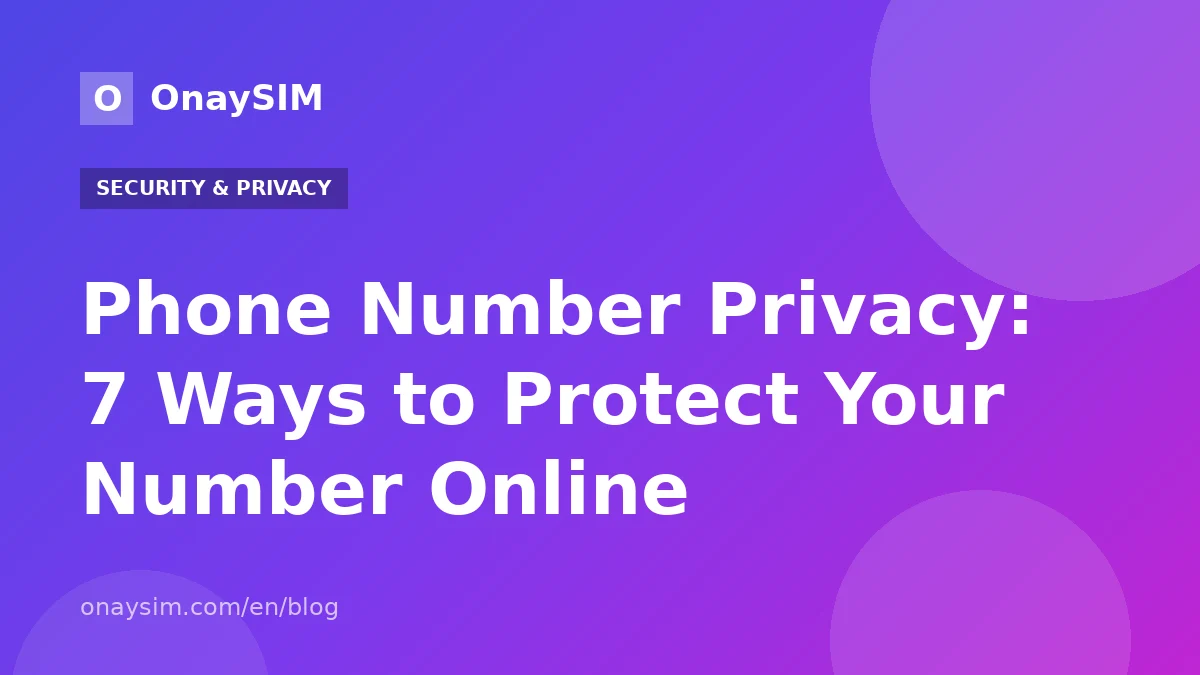 Phone Number Privacy: 7 Ways to Protect Your Number Online